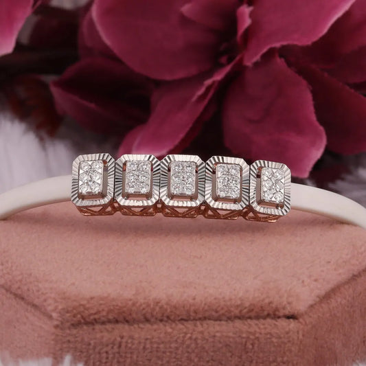 1.50 TCW Round Cut Lab Grown Diamond Tennis Bracelet For Women