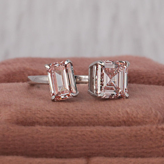 3.00 TCW Lab Grown Diamond Toi Et Moi Engagement Ring