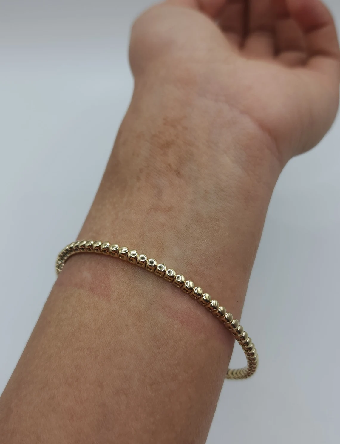 3 Ct Diamond Bangle, 14K Gold Lab Grown Diamond Bracelet