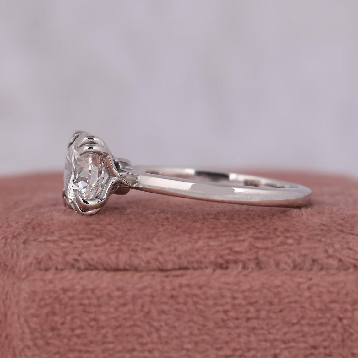 2.00 CT IGI Certified Round Cut Lab Grown Diamond Solitaire Ring