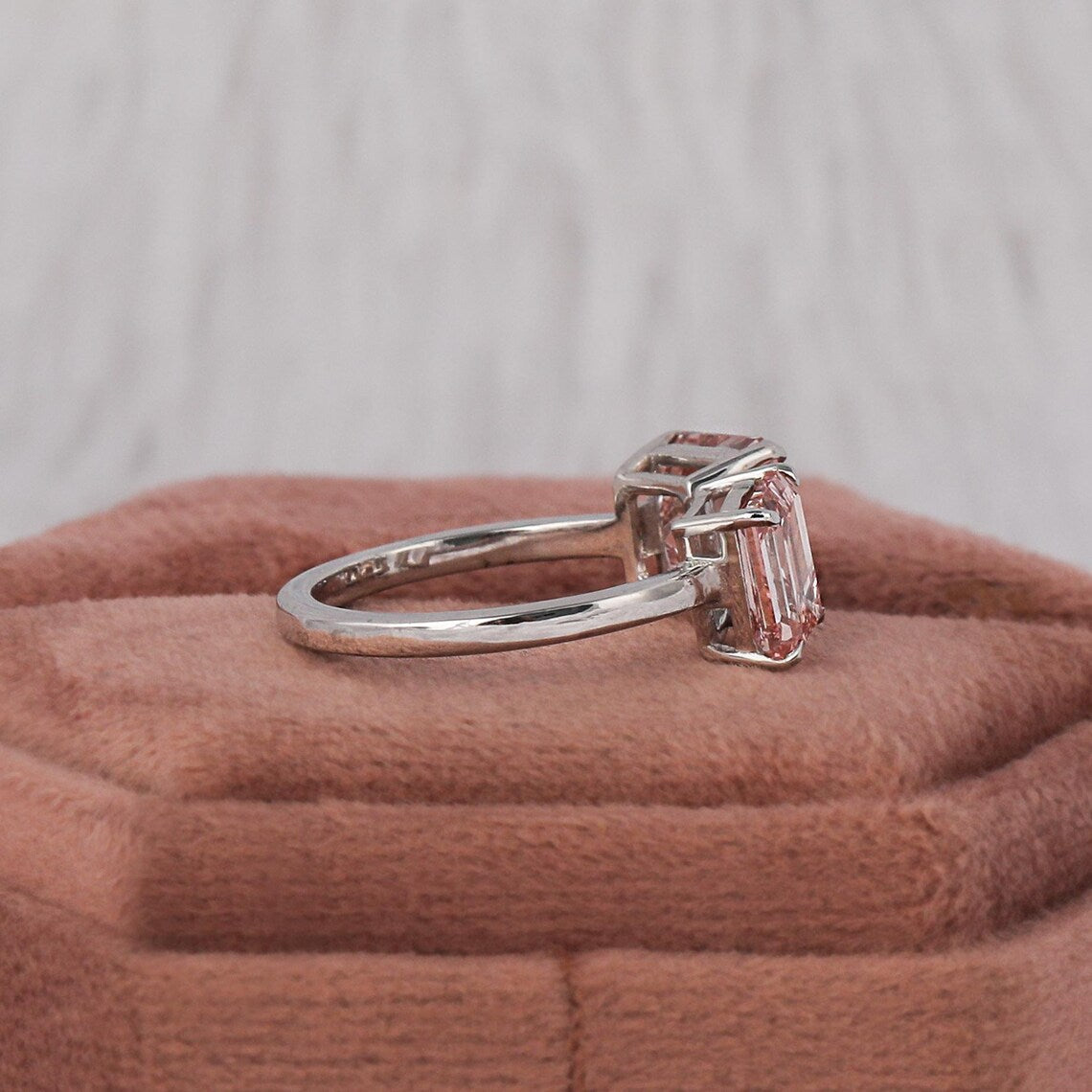 3.00 TCW Lab Grown Diamond Toi Et Moi Engagement Ring