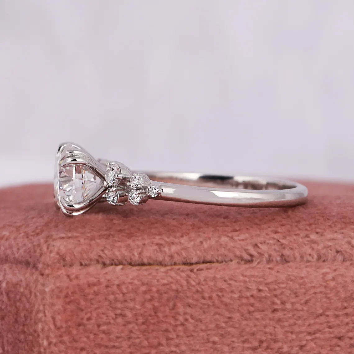 2.00 CT IGI Certified Round Cut Lab Grown Diamond Engagement Ring