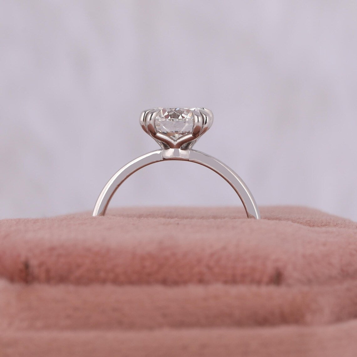 2.00 CT IGI Certified Round Cut Lab Grown Diamond Solitaire Ring