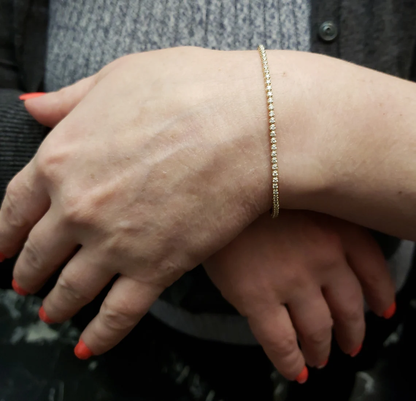 1.50 Ct Diamond Tennis Bracelet