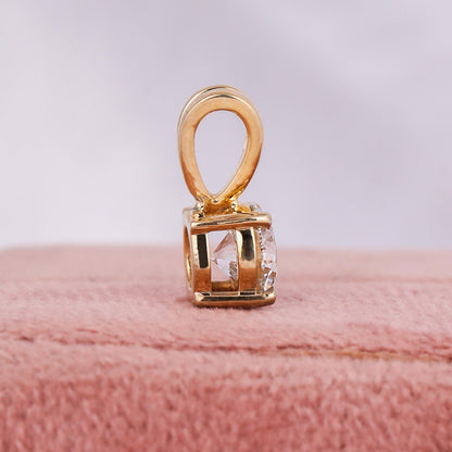 1.00 carat Lab Grown Diamond Solitaire Necklace Pendant