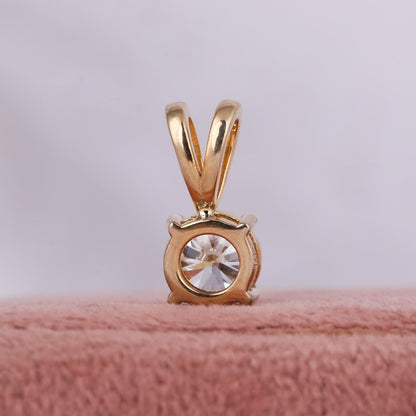 1.00 carat Lab Grown Diamond Solitaire Necklace Pendant