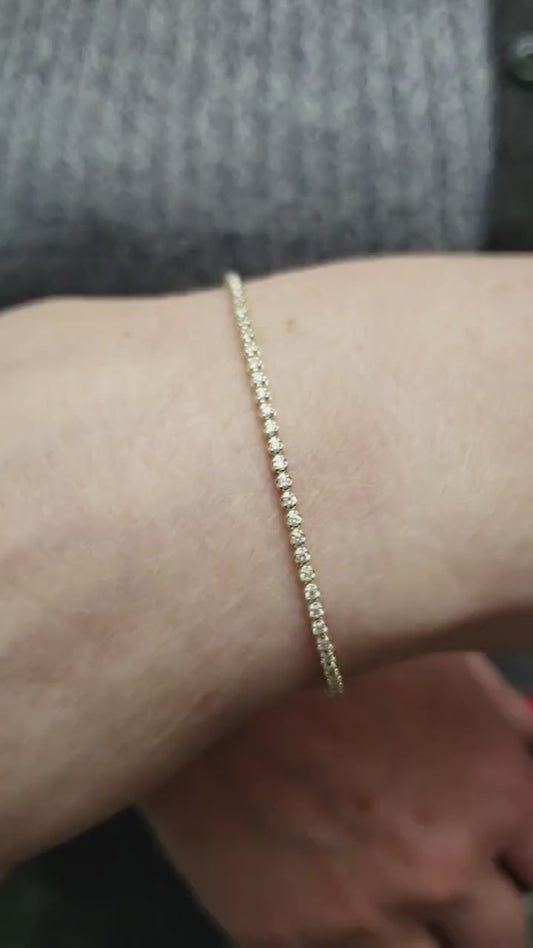 1.50 Ct Diamond Tennis Bracelet